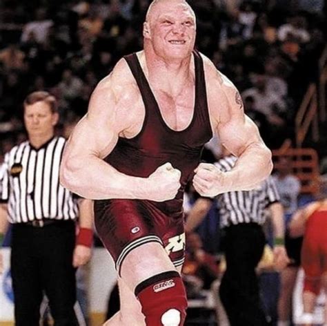 brock lesnar college|Brock Lesnar: College photo emerges of WWE。